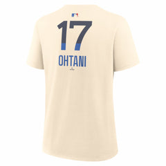 Shohei Ohtani Los Angeles Dodgers Women's City Connect Name & Number T-Shirt Natural | Nike