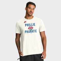 Philadelphia Phillies Cooperstown Collection ‘70s Inspired T-Shirt Cream | Nike
