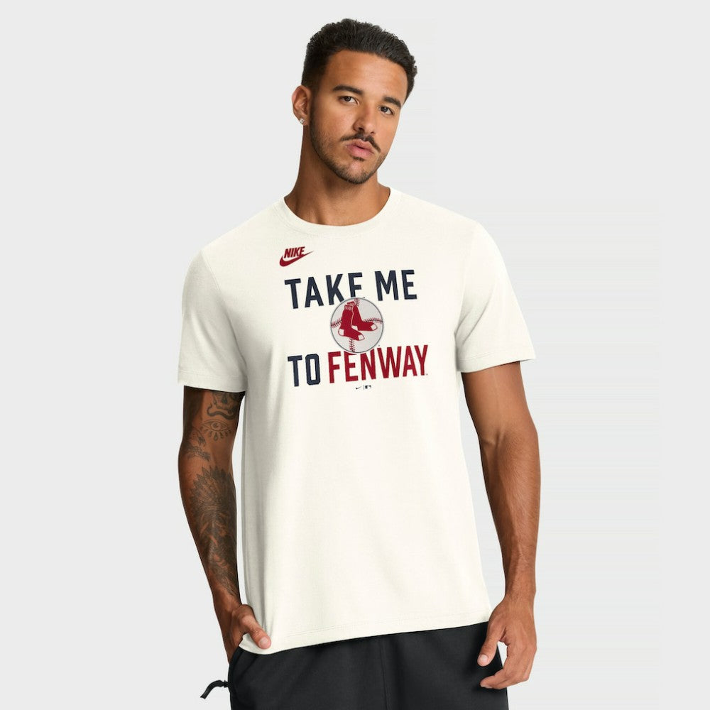 Boston Red Sox Cooperstown Collection ‘70s Inspired T-Shirt Cream | Nike