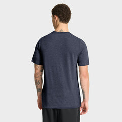 Houston Astros Cooperstown Logo Tri-Blend T-Shirt Heather Navy | Nike