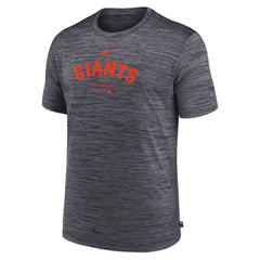 San Francisco Giants Authentic Collection Velocity Performance Practice T-Shirt Charcoal | Nike