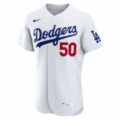 Mookie Betts Los Angeles Dodgers Home Authentic Jersey - White