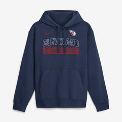 Cleveland Guardians Primetime Club Hoodie Navy | Nike