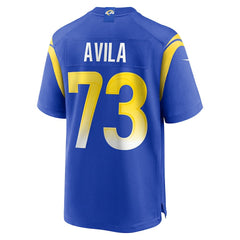 Steve Avila Los Angeles Rams Home Game Jersey - Royal
