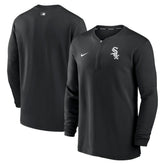 Chicago White Sox Authentic Collection Game Time Performance Quarter-Zip Top Black | Nike