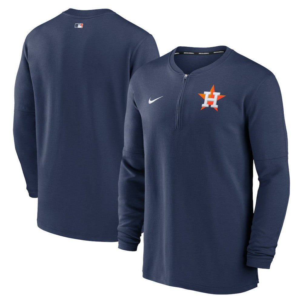 Houston Astros Authentic Collection Game Time Performance Quarter-Zip Top Navy | Nike