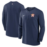 Houston Astros Authentic Collection Game Time Performance Quarter-Zip Top Navy | Nike