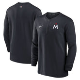 Minnesota Twins Authentic Collection Game Time Performance Quarter-Zip Top Navy | Nike
