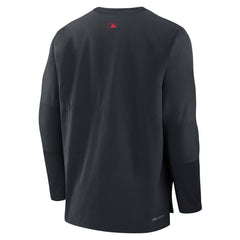 Cleveland Guardians Authentic Collection Player Dri-FIT Lightweight Pullover Navy | Nike