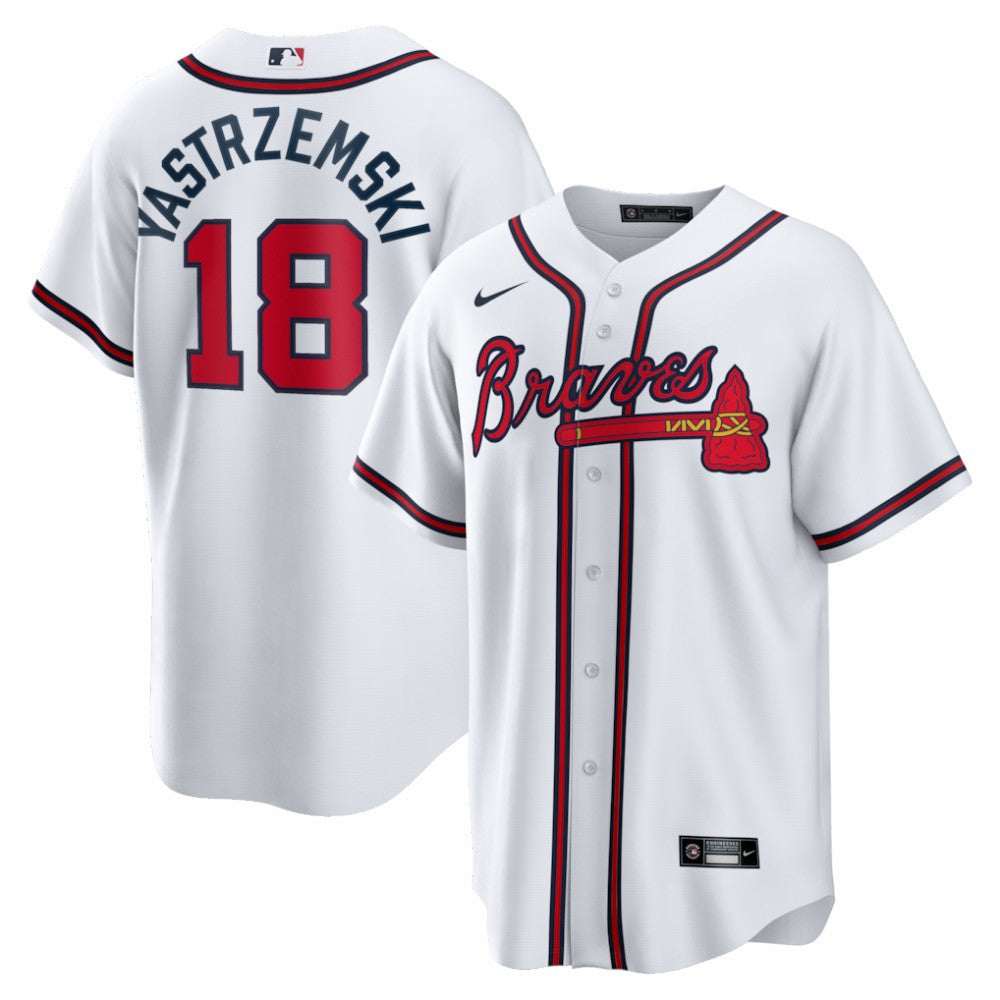 Mike Yastrzemski Atlanta Braves Replica Jersey - White