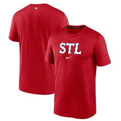 St. Louis Cardinals 2024 City Connect Authentic Collection Practice Velocity Performance T-Shirt Red | Nike