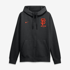 San Francisco Giants Primetime Lockup Full-Zip Hoodie Black | Nike