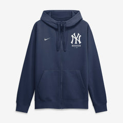 New York Yankees Primetime Lockup Full-Zip Hoodie Navy | Nike