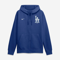 Los Angeles Dodgers Primetime Lockup Full-Zip Hoodie Royal | Nike