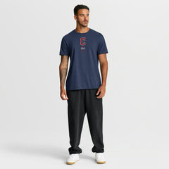 Cleveland Guardians City Connect 2-Hit T-Shirt Navy | Nike