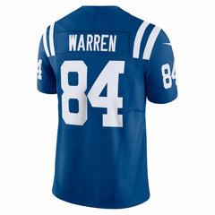 Tyler Warren Indianapolis Colts Team Vapor F.U.S.E. Limited Jersey - Royal