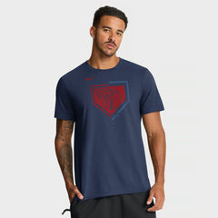 Cleveland Guardians Icon T-Shirt Navy | Nike