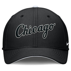 Chicago White Sox Primetime Rise Dri-FIT Flex Hat Black | Nike
