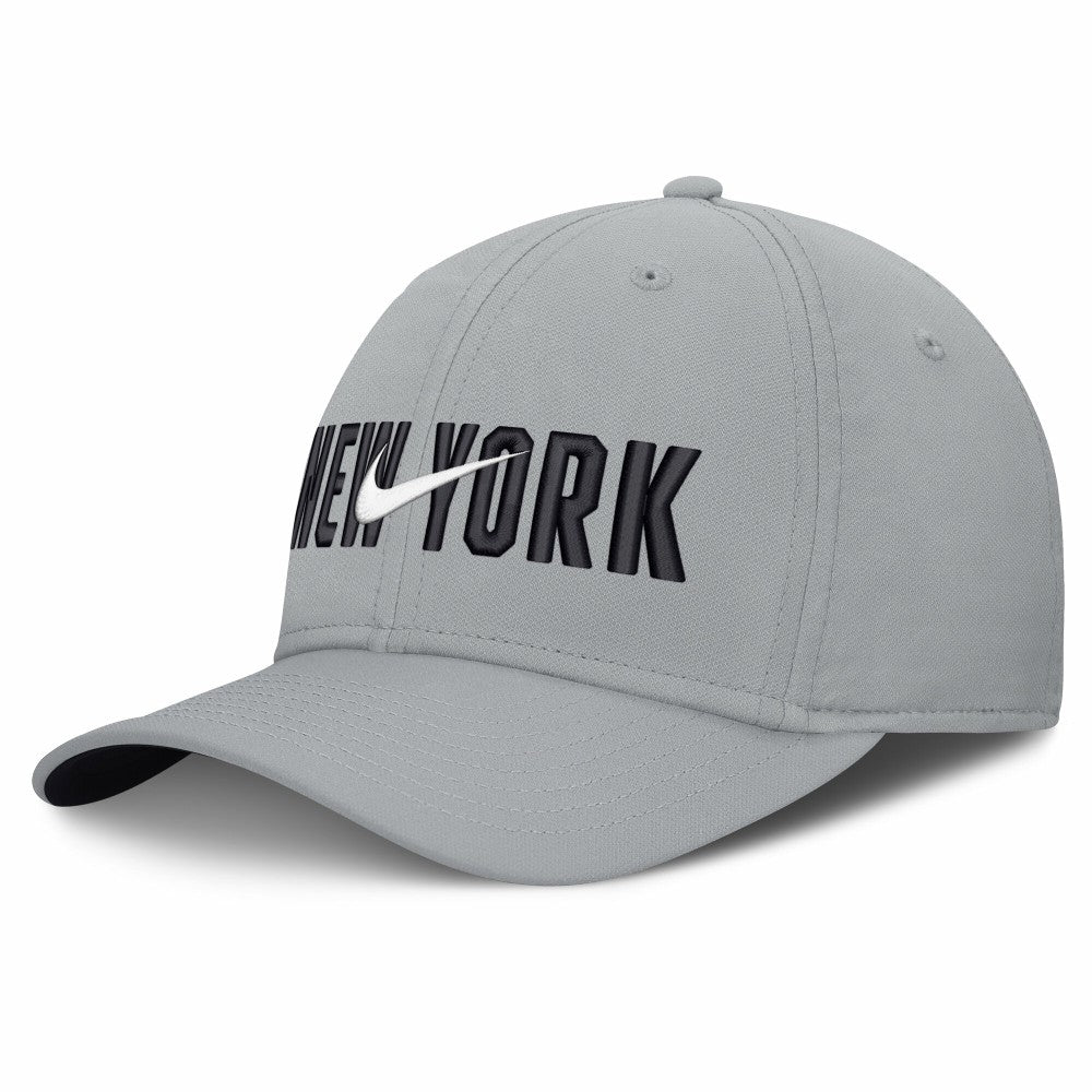 New York Yankees Primetime Rise Dri-FIT Flex Hat Gray | Nike