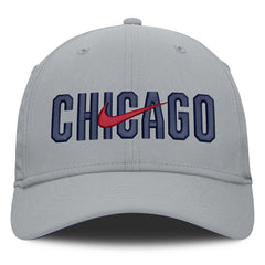 Chicago Cubs Primetime Rise Dri-FIT Flex Hat Gray | Nike