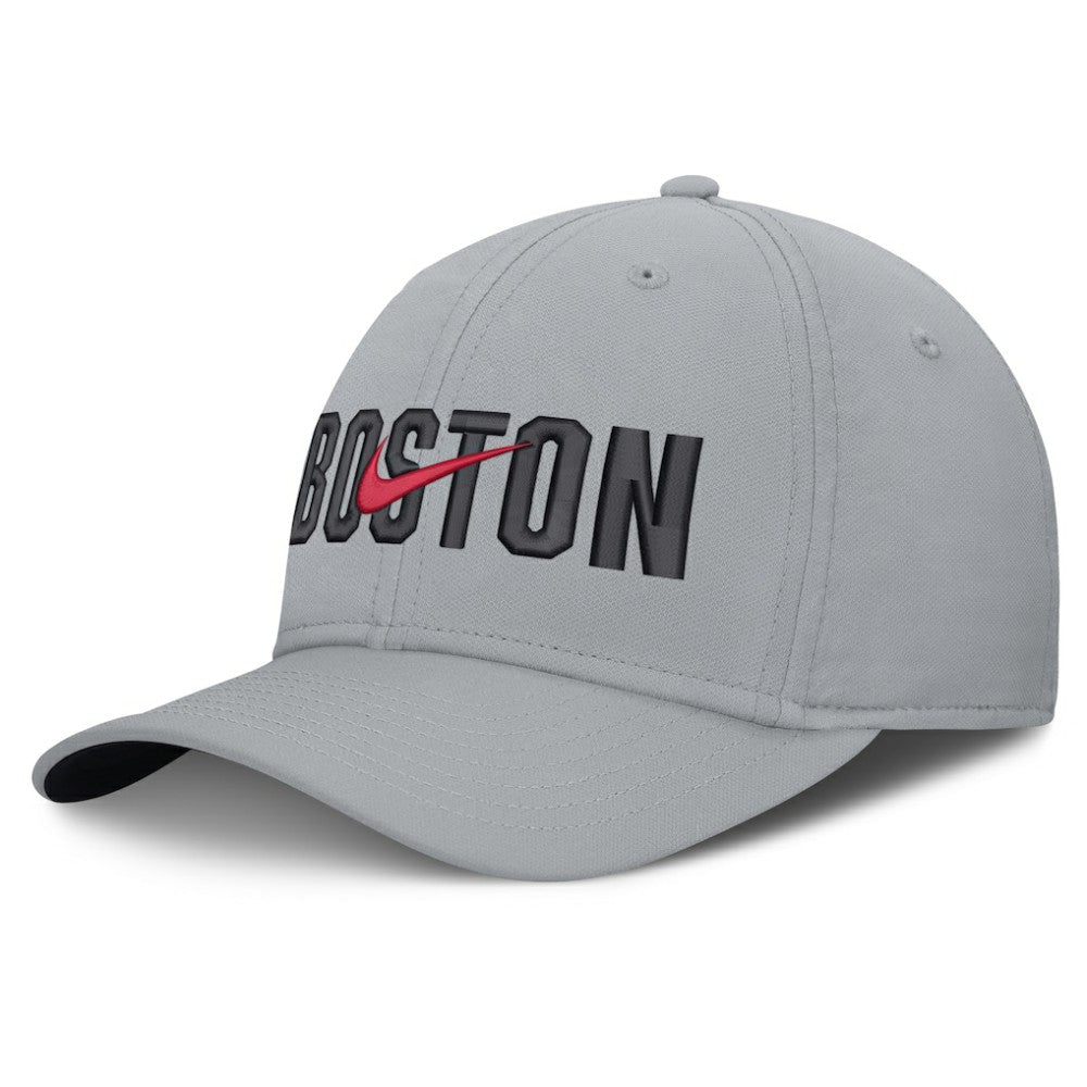 Boston Red Sox Primetime Rise Dri-FIT Flex Hat Gray | Nike