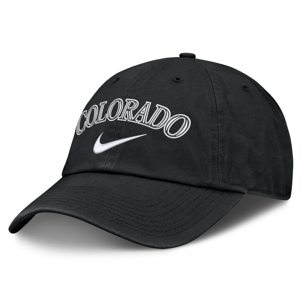 Colorado Rockies Primetime Club Adjustable Hat Black | Nike