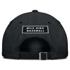 Colorado Rockies Primetime Club Adjustable Hat Black | Nike