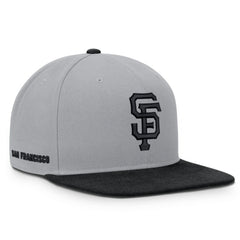 San Francisco Giants Primetime Pro Dri-FIT Snapback Hat Gray/Black | Nike