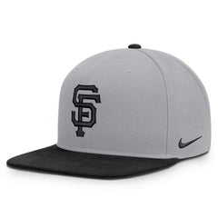 San Francisco Giants Primetime Pro Dri-FIT Snapback Hat Gray/Black | Nike