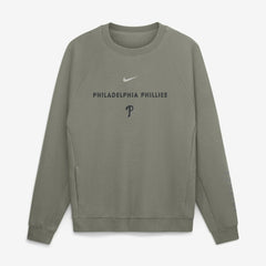 Philadelphia Phillies Statement Primary Raglan Dri-FIT Sweatshirt Olive | Nike