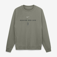 Boston Red Sox Statement Primary Raglan Dri-FIT Sweatshirt Olive | Nike