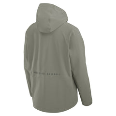Los Angeles Dodgers Unlimited Packable Full-Zip Hooded Jacket Olive | Nike