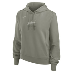 Detroit Tigers Women's One Tri-Blend Dri-FIT Hoodie Olive | Nike