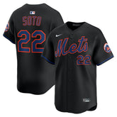 Juan Soto New York Mets Alternate Limited Jersey - Black