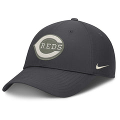 Cincinnati Reds Club Dri-FIT Adjustable Hat Anthracite | Nike
