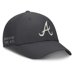 Atlanta Braves Club Dri-FIT Adjustable Hat Anthracite | Nike