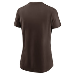 San Diego Padres Women's 2025 MLB Postseason Authentic Collection T-Shirt Brown | Nike