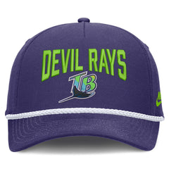 Tampa Bay Rays Cooperstown Rise Adjustable Hat Purple | Nike