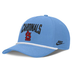 St. Louis Cardinals Cooperstown Rise Adjustable Hat Light Blue | Nike