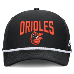 Baltimore Orioles Cooperstown Rise Adjustable Hat Black | Nike