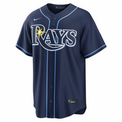 Junior Caminero Tampa Bay Rays Road Replica Jersey - Navy