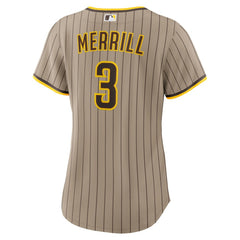 Jackson Merrill San Diego Padres Women's Replica Jersey Sand | Nike