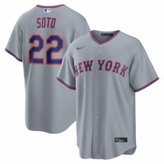 Juan Soto New York Mets Road Replica Jersey - Gray
