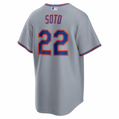 Juan Soto New York Mets Road Replica Jersey - Gray