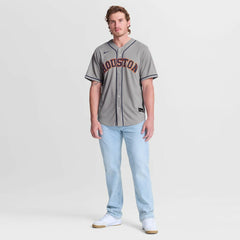 Jose Altuve Houston Astros Road Replica Jersey Gray | Nike