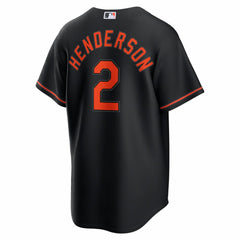 Gunnar Henderson Baltimore Orioles Alternate Replica Jersey - Black