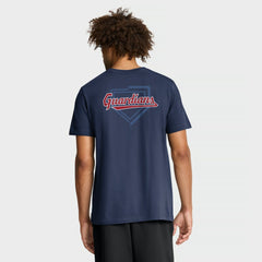 Cleveland Guardians Primetime 2-Hit T-Shirt Navy | Nike