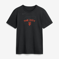 San Francisco Giants Primetime Fashion T-Shirt Black | Nike