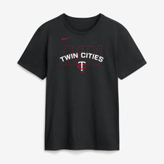 Minnesota Twins Primetime Fashion T-Shirt Black | Nike