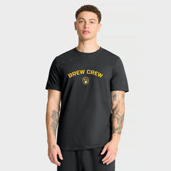 Milwaukee Brewers Primetime Fashion T-Shirt Black | Nike